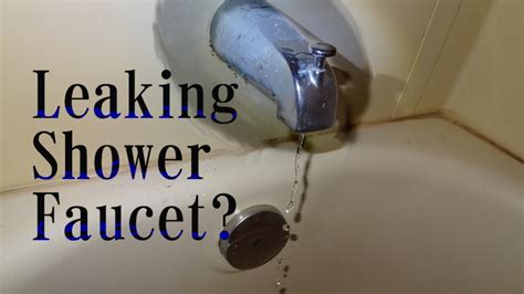 How To Fix a Shower Leak 